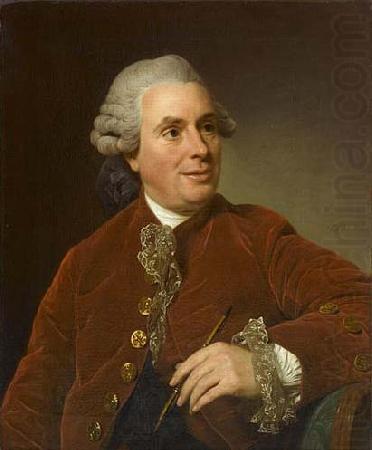 Portrait de Charles-Nicolas Cochin, Alexander Roslin